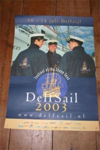 Origineel affiche Delfsail 2003 