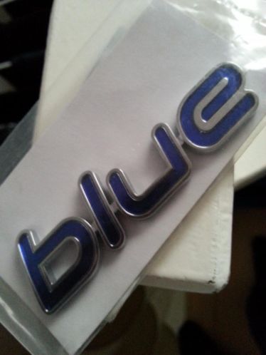 Origineel Hyundai BLUE logo embleem NIEUW