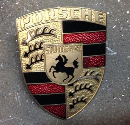 Origineel Porsche embleem