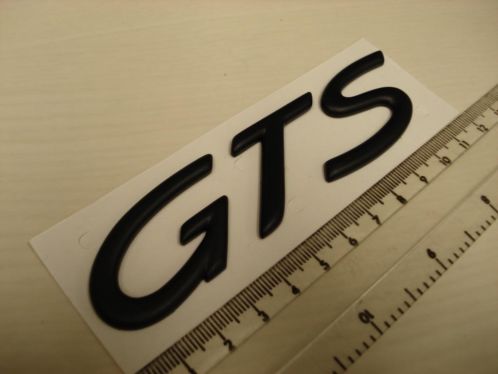 Origineel Porsche GTS logo embleem NIEUW 