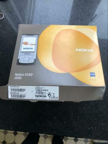 Originel Nokia slide 6500 in doos