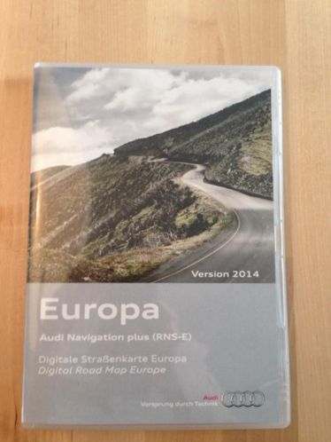 Originele Audi navigatie DVD 2014 Oost-Europa RNS-E