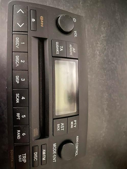 Originele auto radio Toyota Corolla E12