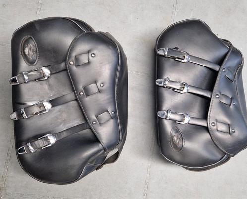 Originele Harley Davidson Sportster Leren Tassen set