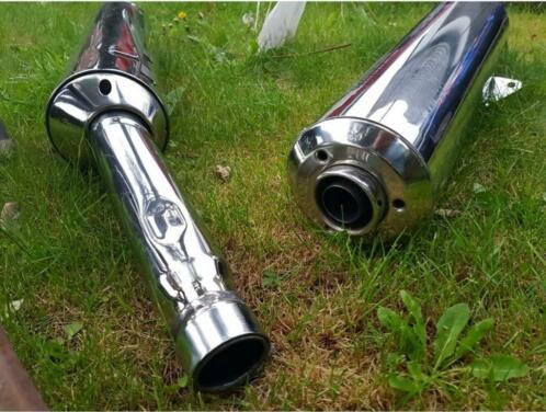 Originele Kawasaki ZZR 1200 uitlaatsysteem. Nieuw