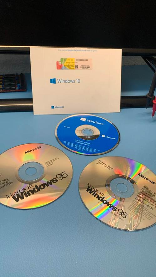 Originele MS Windows 95, 98 amp 10 media