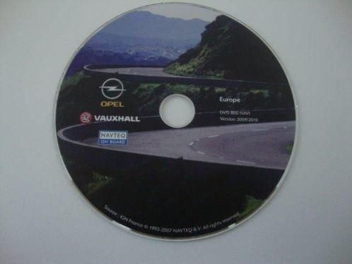 Originele Opel DVD 800 Navi Europa 20092010