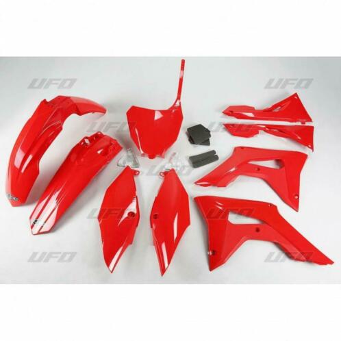 Originele UFO Plastickit bodykit Honda CRF450R 2017 rood.