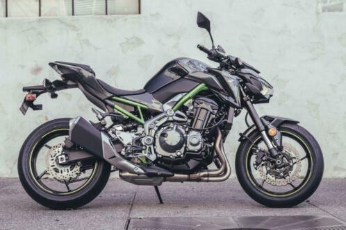 originele uitlaat demper z900 kawasaki en hitteschild