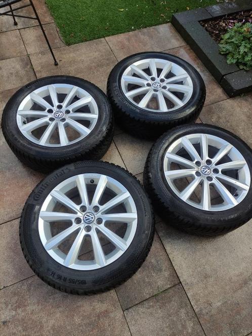 Originele Volkswagen Polo VelgenampWinterbanden 16 inch 7-8mm