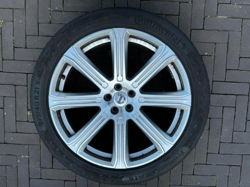 Originele Volvo XC90 8 spoke silver diamond 21 inch velgen