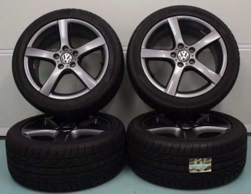 Originele VW Golf 5 6 velgen Dunlop sport 22545ZR17 Audi A3