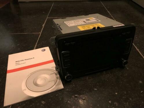 Originele VW RCD 510 Premium Radiocdsd (incl code)