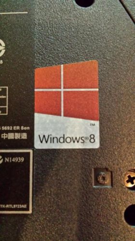Originele Windows 8 licentie 
