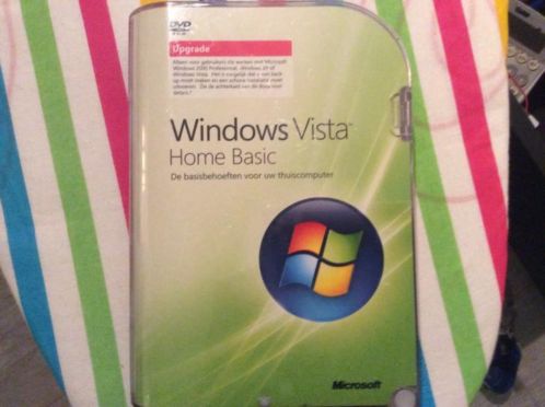 Originele Windows Vista Upgrade licentie