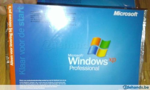 Originele Windows XP Professional cd rom inclusief licentie