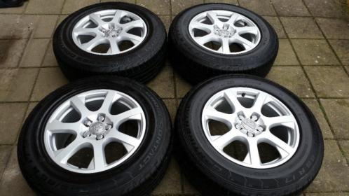 Originele Zgan 17 inch AUDI Q5 Velgen met Zomerbanden 5x112