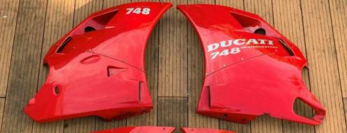 Originele zij-kuipdelen Ducati 748