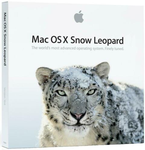 OS X 10.6 Snow Leopard Bootable  Installatie Recovery DVD