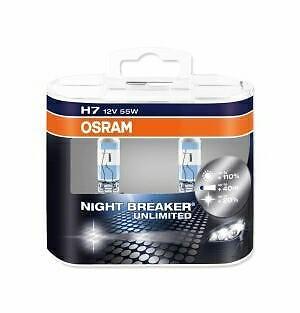 Osram h1 h4 h7 nightbreaker unlimited longlife cool blue btw