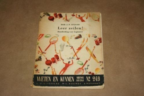 Oud boek - Leer zeilen - 1959