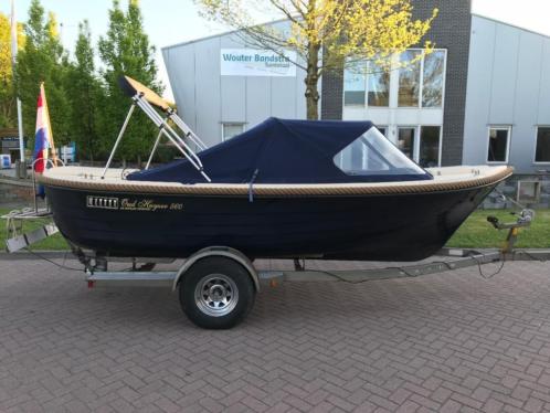 Oud Huijzer 560 Sloep Yamaha 9.9 Met trailer compleet 