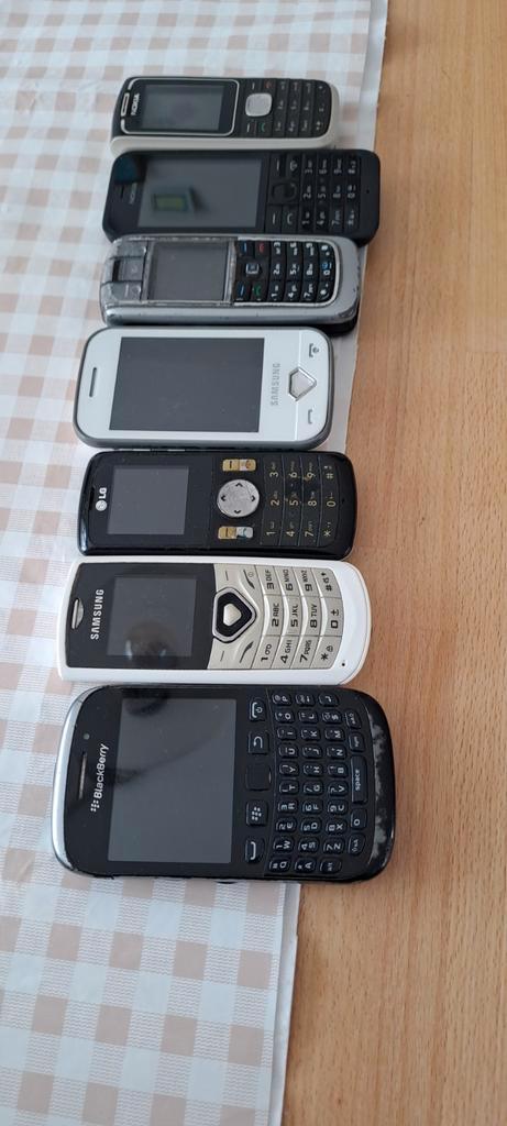 Oude mobile telefoons