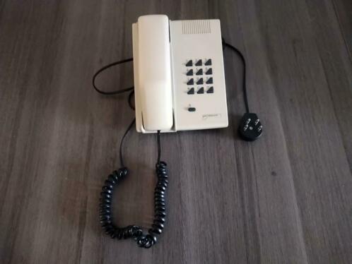 Oude PTT Telecom druktoets telefoon uit 1988