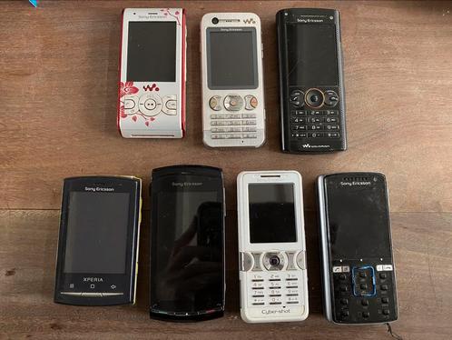 Oude telefoons zonder laders