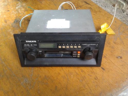 oude volvo radio cassette recorder