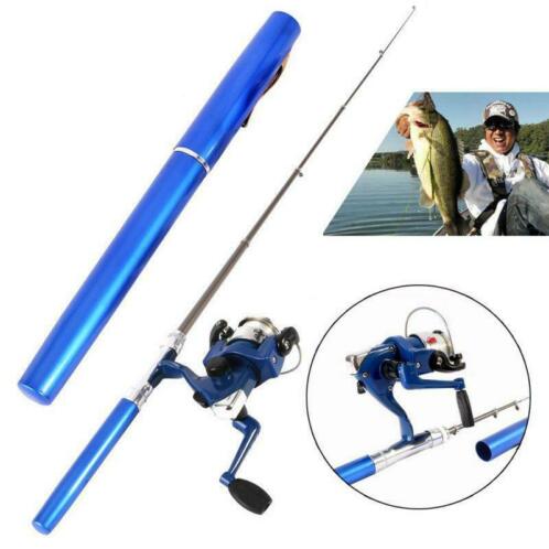 Outdoor Mini Camping Reizen Baitcasting Telescopische Pocket