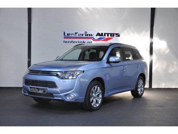 Outlander 2.0 I Phev 4WD 2014 Grijs Navi Leder Panoramadak