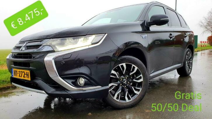 Outlander 2.0i PHEV Instyle incl BTW, Leder, Navi, stoelverw