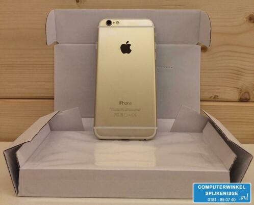 Outlet Apple iPhone 6 16GB simlockvrij White Gold  Garant