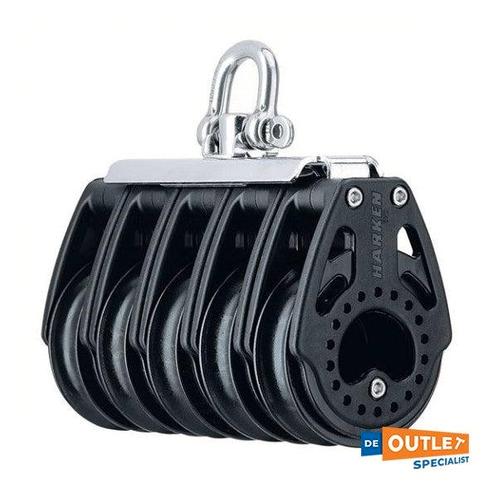 Outlet Harken 2762 57mm carbo 5-schijfs blok