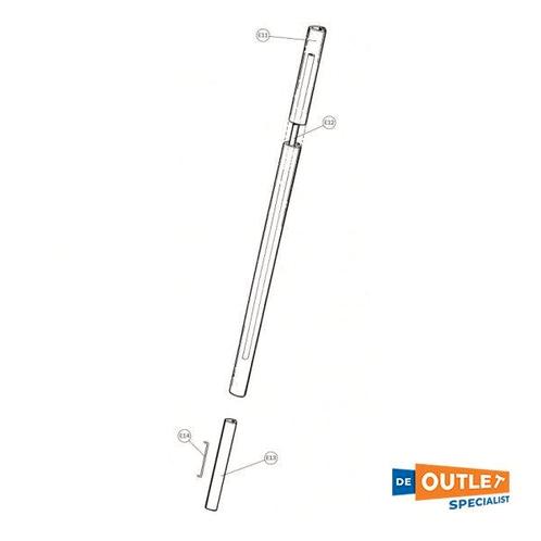 Outlet Selden 300TD aluminium furlex tubes 17,6