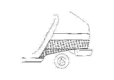 Oversizedeel Oen Visa 79-.wielschermr. CITROEN C15, VISA, VI