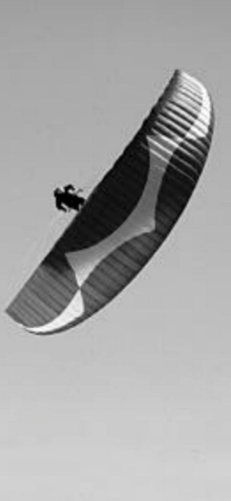 Ozone Vibe S oefenscherm paraglider vleugel incl harnas