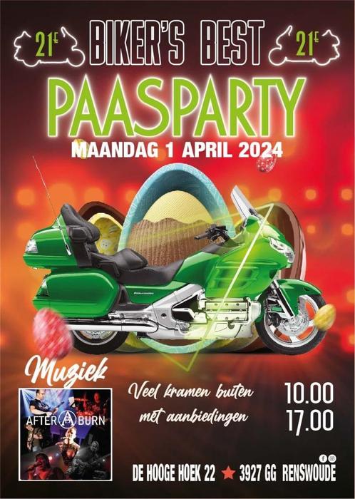 PAAS PARTY GOLDWING SHOW BIJ BIKERx27S BEST 