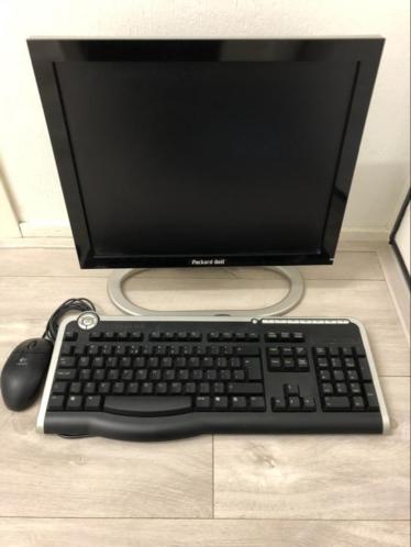 Packard Bell monitor en toetsenbord