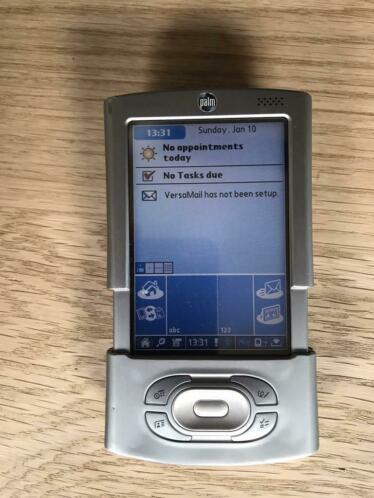 Palm Tungsten T3 handheld met toetsenbord en opladers