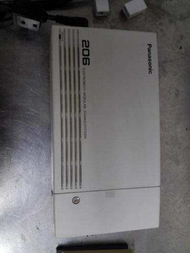 Panasonic 206 telefooncentrale incl. intercom