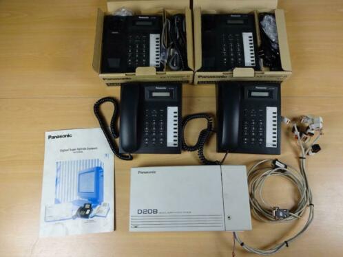 Panasonic D208 telefooncentrale  toestellen