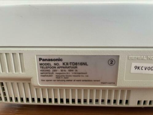 Panasonic ISDN centrale