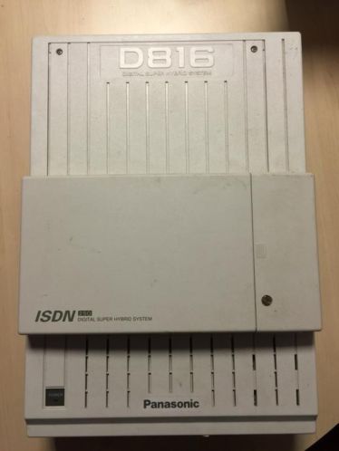 Panasonic isdn telefooncentrale D816