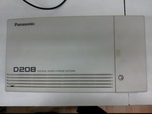 Panasonic KX-TD208NL Centrale  2x isdn  8x analoog