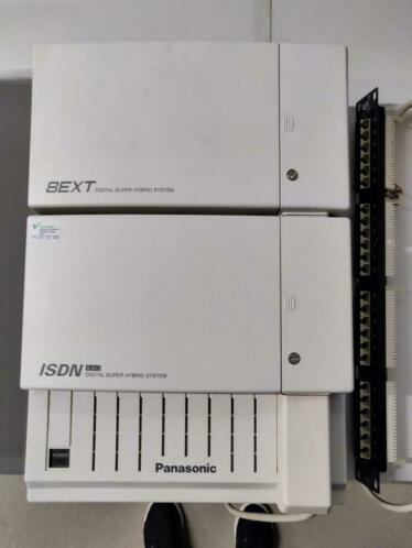 Panasonic KX-TD816NL ANALOOG ISDN centrale gebr.