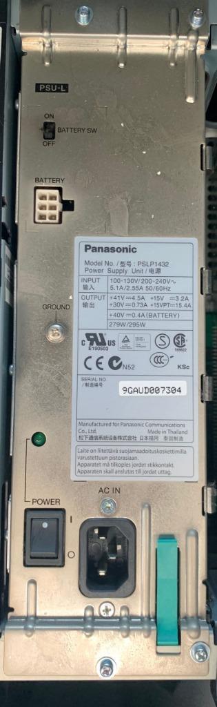 Panasonic PSU-L Power Supply KX-TDA0103 PSLP1432 PSU Large