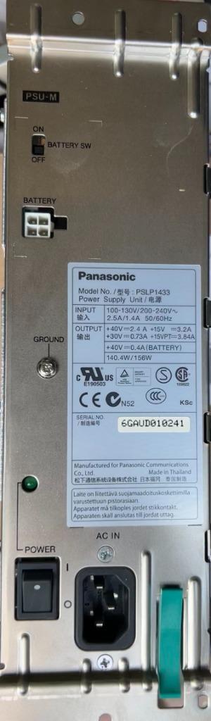 Panasonic PSU-M KX-TDA0104 PSLP1433 PSU Power Supply TDA0104