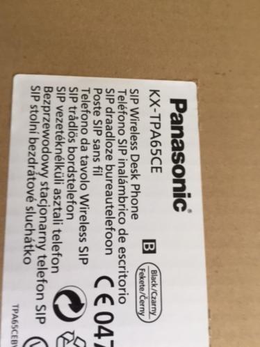 Panasonic Sip Wireless Desk Phone KX-TPA65CA